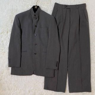 希少 美品 ティノラス マオカラー ヴィンテージ カジュアルスーツ ヘリンボーン