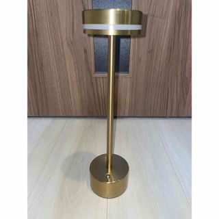 高級感 ゴールド コードレス スタンドライト 32cm