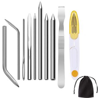 サムコス パラコードステッチ 10点セット パラコードニードル パラコード編み針