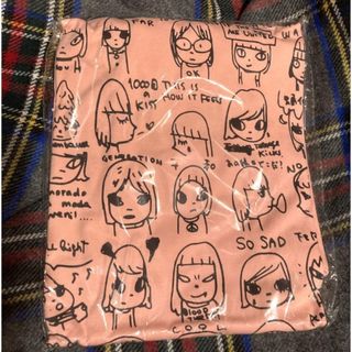 新品 奈良美智 XL キャラクター イラスト Tシャツ ピンク ベージュ