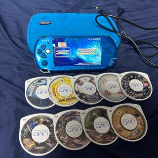 SONY PSP-3000 本体 ソフト、プロアクションリプレイ付き