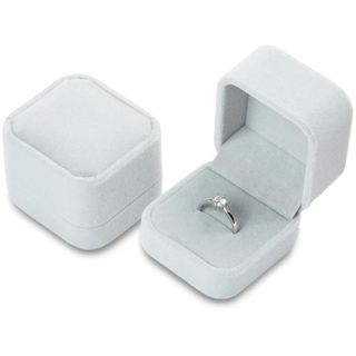 ノーブランド品 HINH指輪ケースジュエリーケース指輪入れリングピアスディスプレ