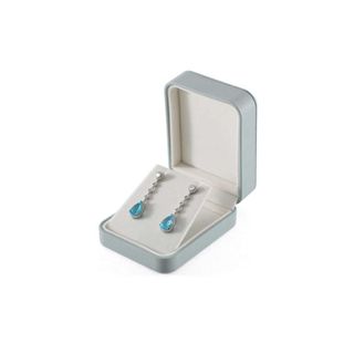 ピアスボックス PUレザー ジュエリーボックス ネックレスギフトボックス