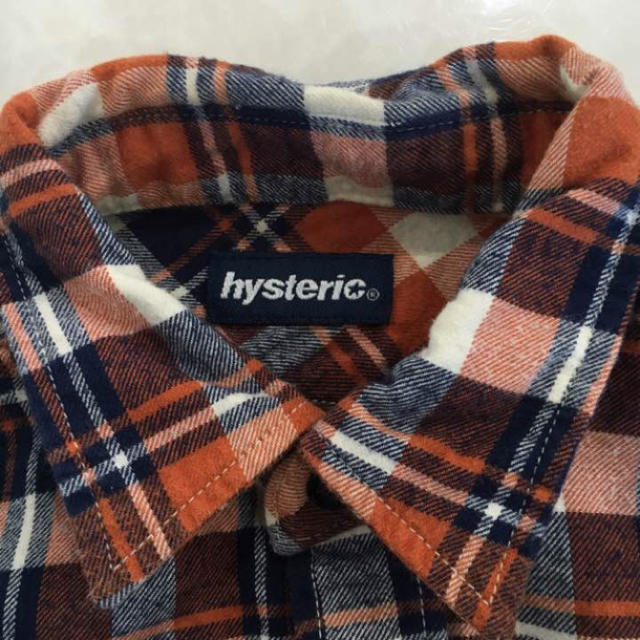 HYSTERIC GLAMOUR(ヒステリックグラマー)のHYSTERIC GLAMOUR チェック柄 ロング丈シャツ FREE レディースのトップス(シャツ/ブラウス(長袖/七分))の商品写真