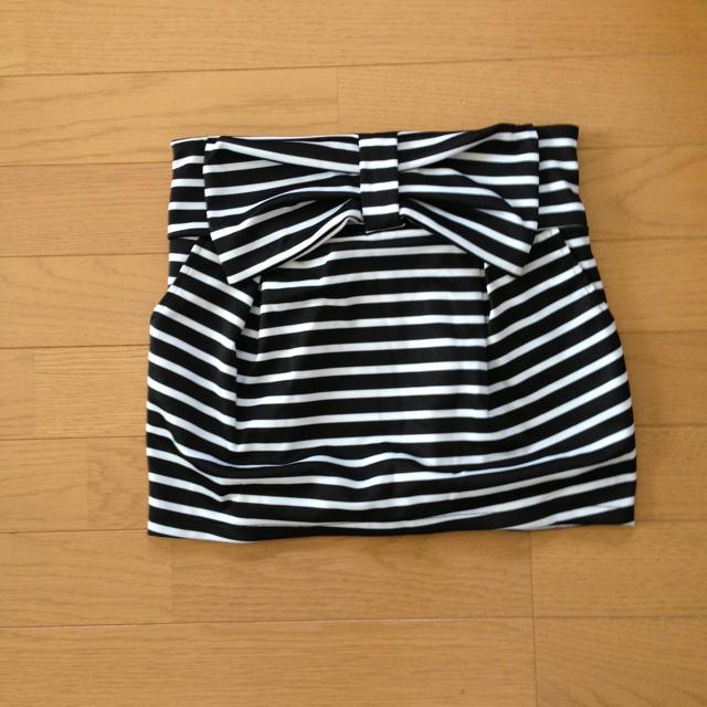 ANAP(アナップ)のbigリボンタイトスカート♡ レディースのスカート(ミニスカート)の商品写真