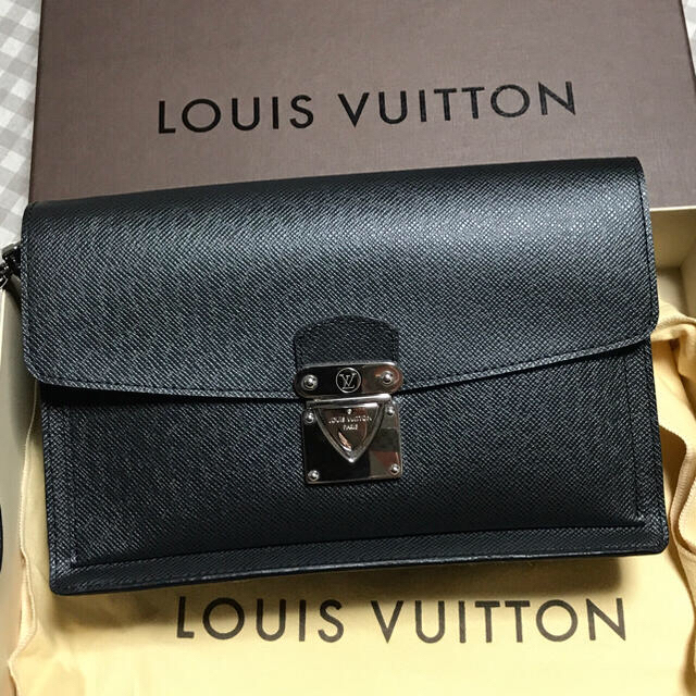 美品 ルイヴィトン LOUIS VUITTON 2525 セカンドバッグ タイガ