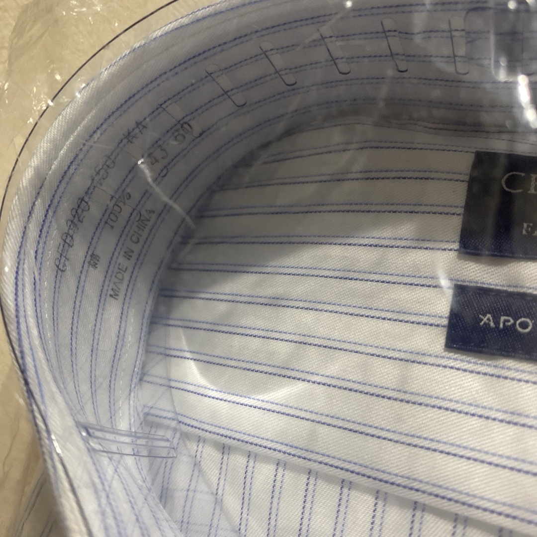 CHOYA SHIRT FACTORY(チョウヤシャツファクトリー)の新品未使用　ノンアイロン　ワイシャツ　CHOYA 43-80 メンズのトップス(シャツ)の商品写真