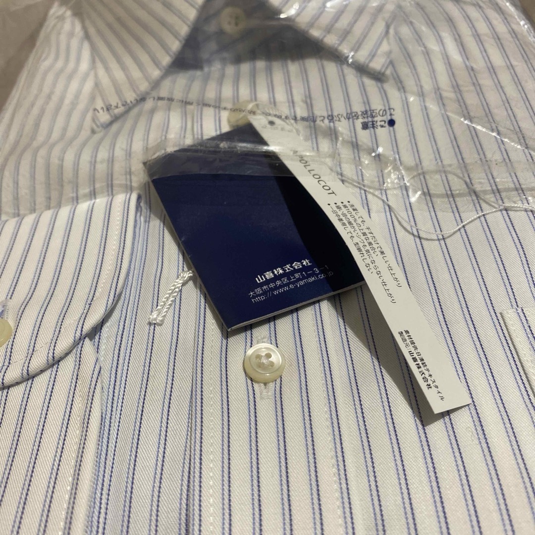 CHOYA SHIRT FACTORY(チョウヤシャツファクトリー)の新品未使用　ノンアイロン　ワイシャツ　CHOYA 43-80 メンズのトップス(シャツ)の商品写真