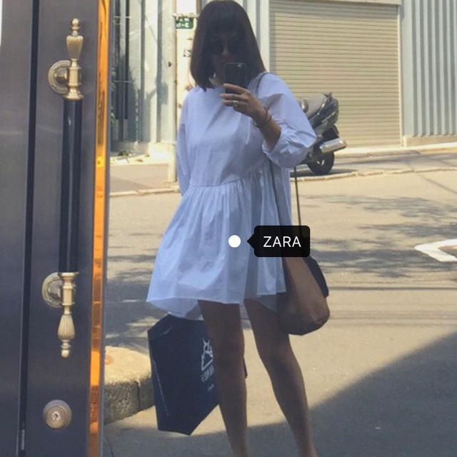 ZARA(ザラ)のZARA ワンピース レディースのワンピース(ミニワンピース)の商品写真