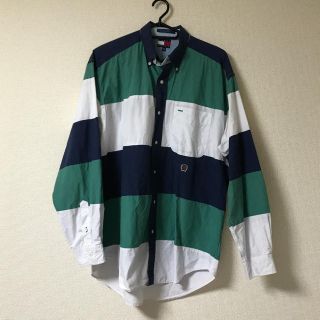 トミーヒルフィガー(TOMMY HILFIGER)の☆ オーバーサイズ トミー ヒルフィガー ラガーシャツ ☆(シャツ/ブラウス(長袖/七分))