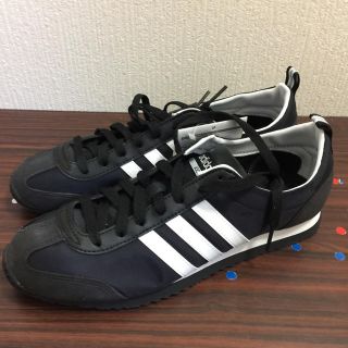 アディダス(adidas)の完売品新品 adidas neo VS JOG 25.5cm ブラック(スニーカー)