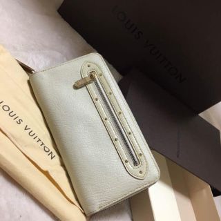 ルイヴィトン(LOUIS VUITTON)のルイヴィトン スハリ ラウンドファスナー 長財布(財布)