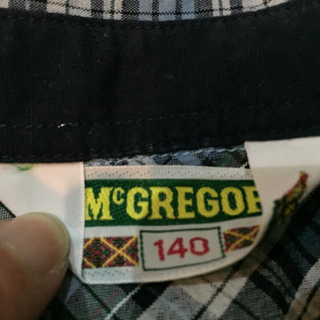 McGREGOR(マックレガー)のマックレガー140センチシャツ キッズ/ベビー/マタニティのキッズ服男の子用(90cm~)(ブラウス)の商品写真