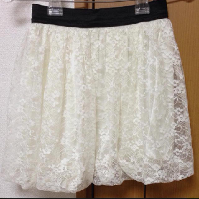 WEGO(ウィゴー)のバルーンレーススカート＊ レディースのスカート(ミニスカート)の商品写真