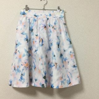 ウィルセレクション(WILLSELECTION)のウィルセレクション 花柄 スカート(ひざ丈スカート)