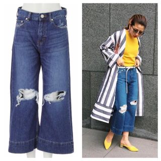 ムルーア(MURUA)の最終値下げ☆MURUA ブーツカット クラッシュ DENIM パンツ(デニム/ジーンズ)