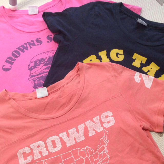 RODEO CROWNS(ロデオクラウンズ)のRODEO＊Tシャツ３枚セット レディースのレディース その他(セット/コーデ)の商品写真