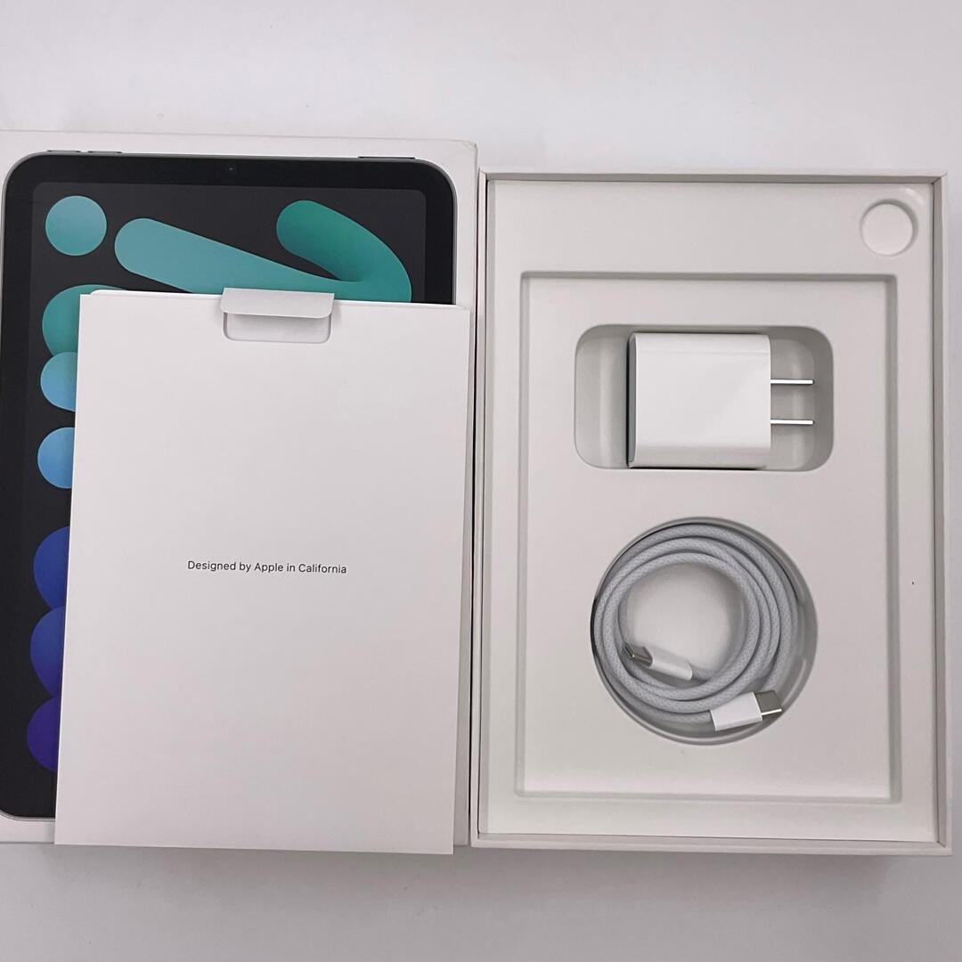 Apple(アップル)の【全額返金保証】【最速発送】Apple iPad mini A17 Pro 8.3インチ 512GB スペースグレイ Wi-Fi 超美品 動作確認済 スマホ/家電/カメラのPC/タブレット(タブレット)の商品写真