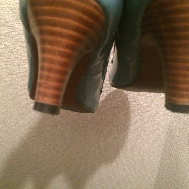 ViS(ヴィス)のHARUTA ヒールローファー水色 レディースの靴/シューズ(ハイヒール/パンプス)の商品写真