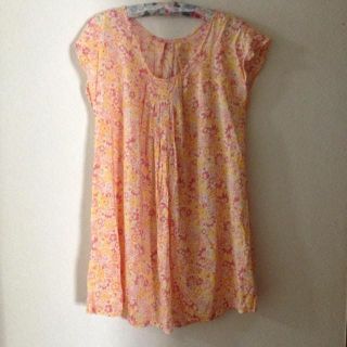 ビーエルユーイー(B.L.U.E.)の新品☆ＳＭ２☆B.L.U.E.花柄ワンピ(ひざ丈ワンピース)