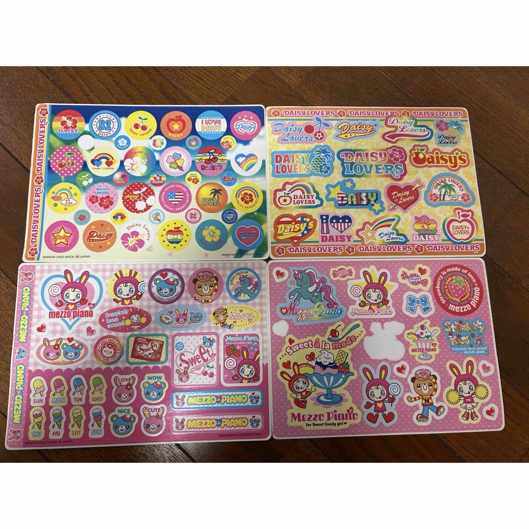 mezzo piano(メゾピアノ)のメゾピアノ　デイジーラバーズ　シールセット インテリア/住まい/日用品の文房具(シール)の商品写真