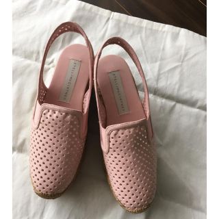 ステラマッカートニー(Stella McCartney)のステラマッカートニー2014ピンクウエッジ(サンダル)