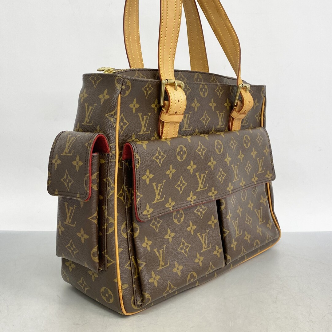 LOUIS VUITTON(ルイヴィトン)の【5pc4054-k】ルイヴィトン トートバッグ モノグラム ミュルティプリシテ M51162 ブラウン【中古】レディース レディースのバッグ(トートバッグ)の商品写真