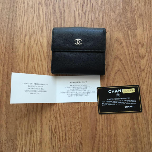 Chanel 二つ折りウォレット財布