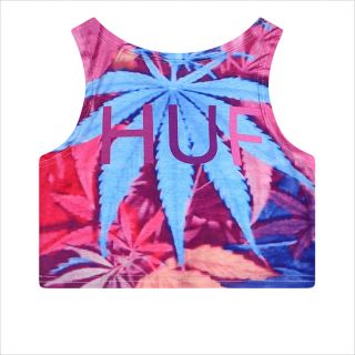 ハフ(HUF)のHUFロゴTシャツ(タンクトップ)