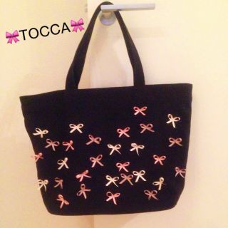 トッカ(TOCCA)のTOCCA🎀リボントート 美品(トートバッグ)