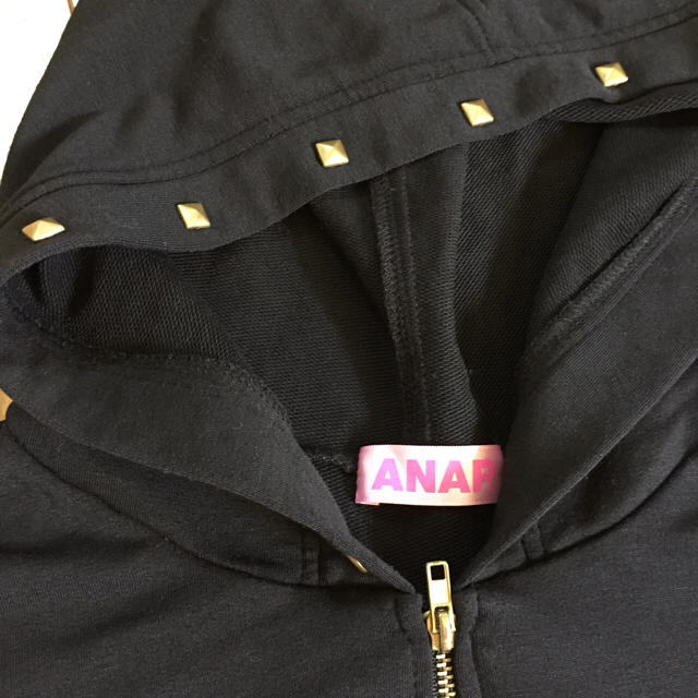 ANAP(アナップ)のANAP ロングパーカー スタッズ レディースのトップス(パーカー)の商品写真