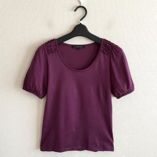 ユナイテッドアローズグリーンレーベルリラクシング(UNITED ARROWS green label relaxing)のグリーンレーベル♡パープルカットソー(カットソー(半袖/袖なし))