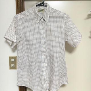 エルエルビーン(L.L.Bean)のSALE⭐︎古着【L.L.Bean】サイズ14 半袖チェック柄ワイシャツ(シャツ)