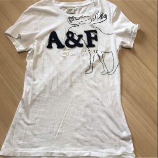 アバクロンビーアンドフィッチ(Abercrombie&Fitch)のアバクロ Tシャツ ワッペン 刺繍(Tシャツ(半袖/袖なし))