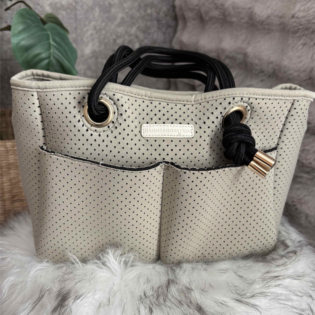 BARNYARDSTORM(バンヤードストーム)のBARNYARDSTORM パンチングトートバッグＭ レディースのバッグ(トートバッグ)の商品写真