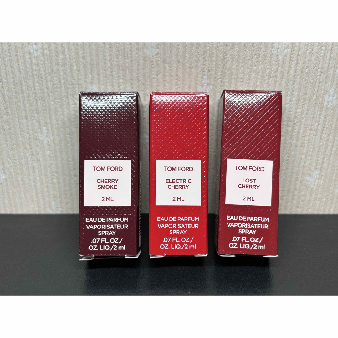 TOM FORD(トムフォード)のトムフォード チェリー コレクション　香水　2ml 3本セット コスメ/美容の香水(ユニセックス)の商品写真