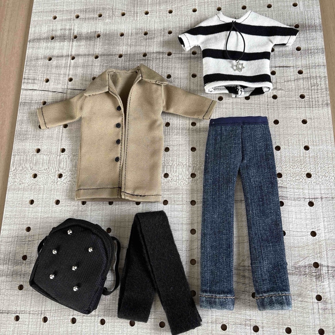 りかちゃんボーイフレンド　はると君服6点セット キッズ/ベビー/マタニティのおもちゃ(ぬいぐるみ/人形)の商品写真