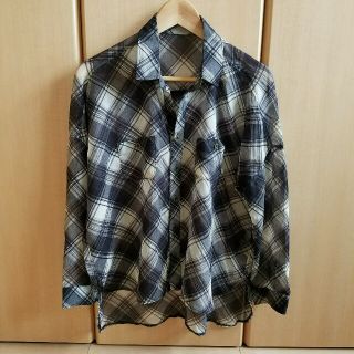 ムルーア(MURUA)の新品　正規品　murua チェック　シースルー　シャツ　(シャツ/ブラウス(長袖/七分))