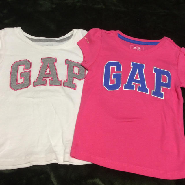 GAP(ギャップ)のちか様専用    Tシャツ&ステテコセット キッズ/ベビー/マタニティのキッズ服女の子用(90cm~)(Tシャツ/カットソー)の商品写真