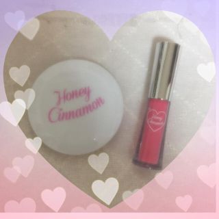 ハニーシナモン(Honey Cinnamon)のLOVEberry 付録 ミラー ハニーシナモン(リップグロス)