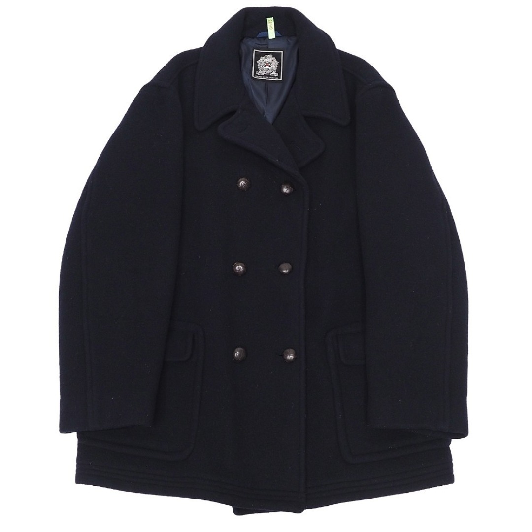 VAN Jacket(ヴァンヂャケット)の美品 VAN カシミヤ混 ピーコート 【サイズ：LL】 ネイビー ヴァンヂャケット メンズ 5GHA/L06178/KEC22/ メンズのジャケット/アウター(ピーコート)の商品写真