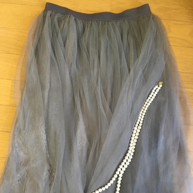 URBAN RESEARCH(アーバンリサーチ)の未使用 2wayレースクチュールスカート✨ レディースのスカート(ひざ丈スカート)の商品写真