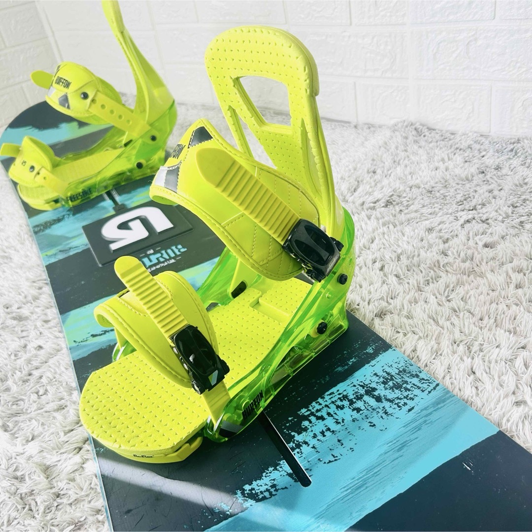 BURTON(バートン)の【初心者おすすめ 】バートン　リップコード　スノーボード　セット　150cm スポーツ/アウトドアのスノーボード(ボード)の商品写真