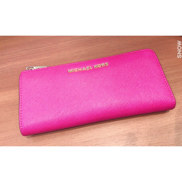 マイケルコース MICHAL KORS 長財布 ピンク