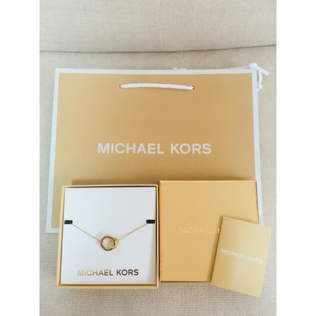 Michael Kors(マイケルコース)の新品♡MICHAEL KORS ネックレス♡ゴールド レディースのアクセサリー(ネックレス)の商品写真