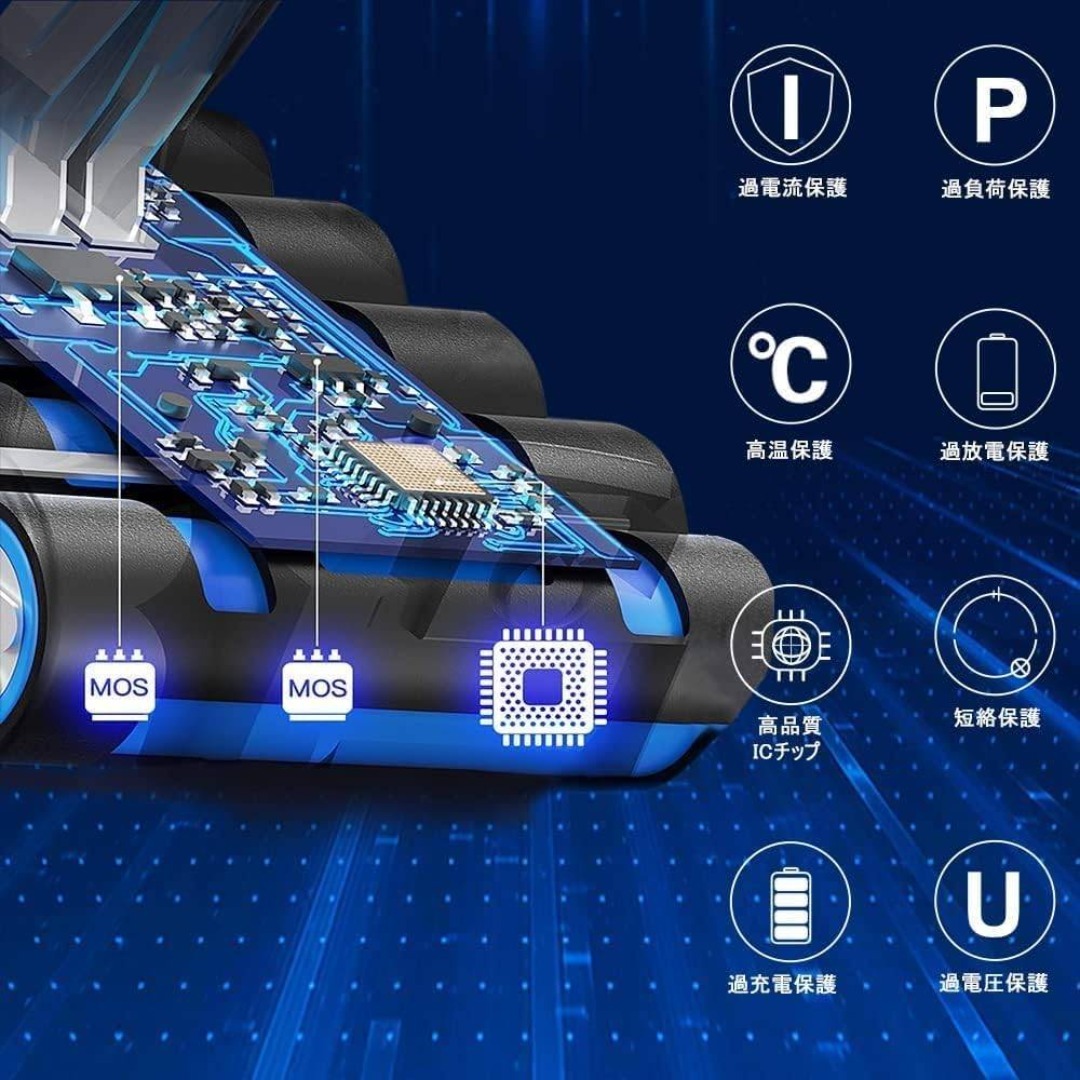 【人気商品】【大容量 5000mAh】 FLYLINKTECH ダイソン V7  スマホ/家電/カメラの生活家電(その他)の商品写真