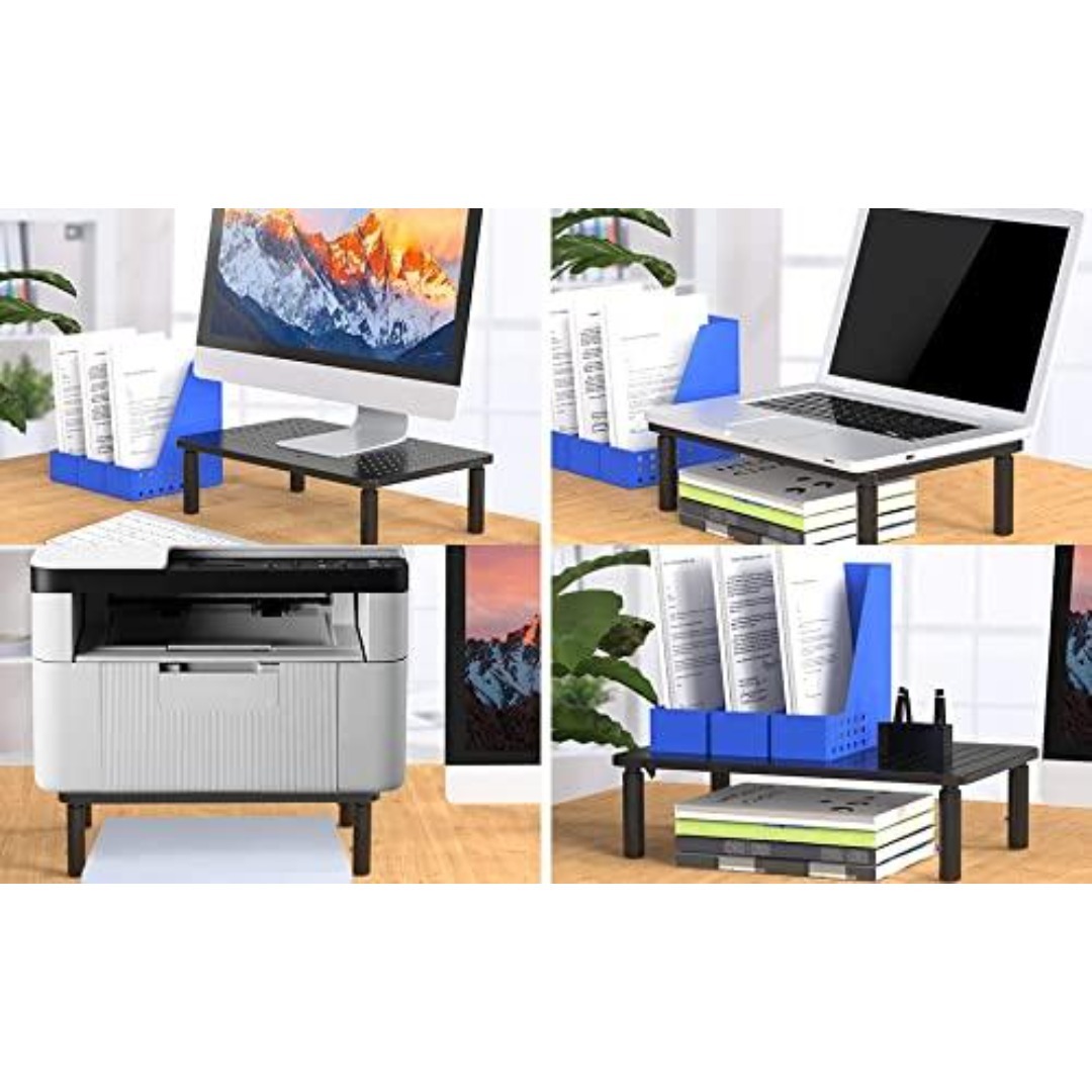 suptek モニター台 机上台 PCスタンド 机上タック ディスプレイ台 高さ スマホ/家電/カメラのPC/タブレット(PC周辺機器)の商品写真