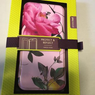 テッドベイカー(TED BAKER)の新品☆TED BAKER iPhone6/7ケース ミラー付き 手帳型(iPhoneケース)