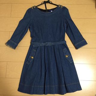 バーバリー(BURBERRY)のBurberrybluelabel デニムワンピース(ひざ丈ワンピース)