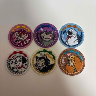 セリア　刺繍ステッカー　6枚セット